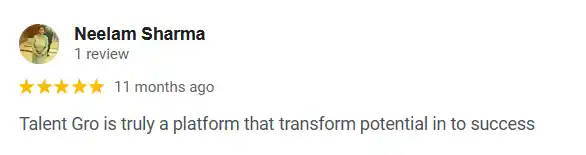 Real school program testimonial for TalentGro